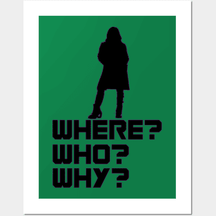 Gamora - Where? Who? Why? Posters and Art